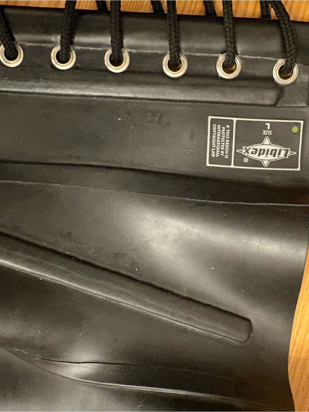 Libidex large Black Rubber corset - Picture 3 of 3
